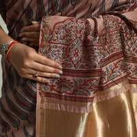 Ajrakh Saree