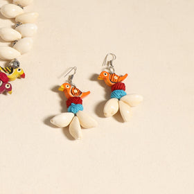 Multicolor - navratri special! German silver shell & thread