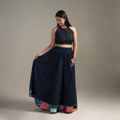 Jacquard 24 Kali Patchwork Cotton Long Skirt 11