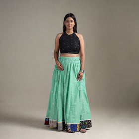 Jacquard 24 Kali Patchwork Cotton Long Skirt 13
