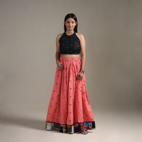 Jacquard 24 Kali Patchwork Cotton Long Skirt 14