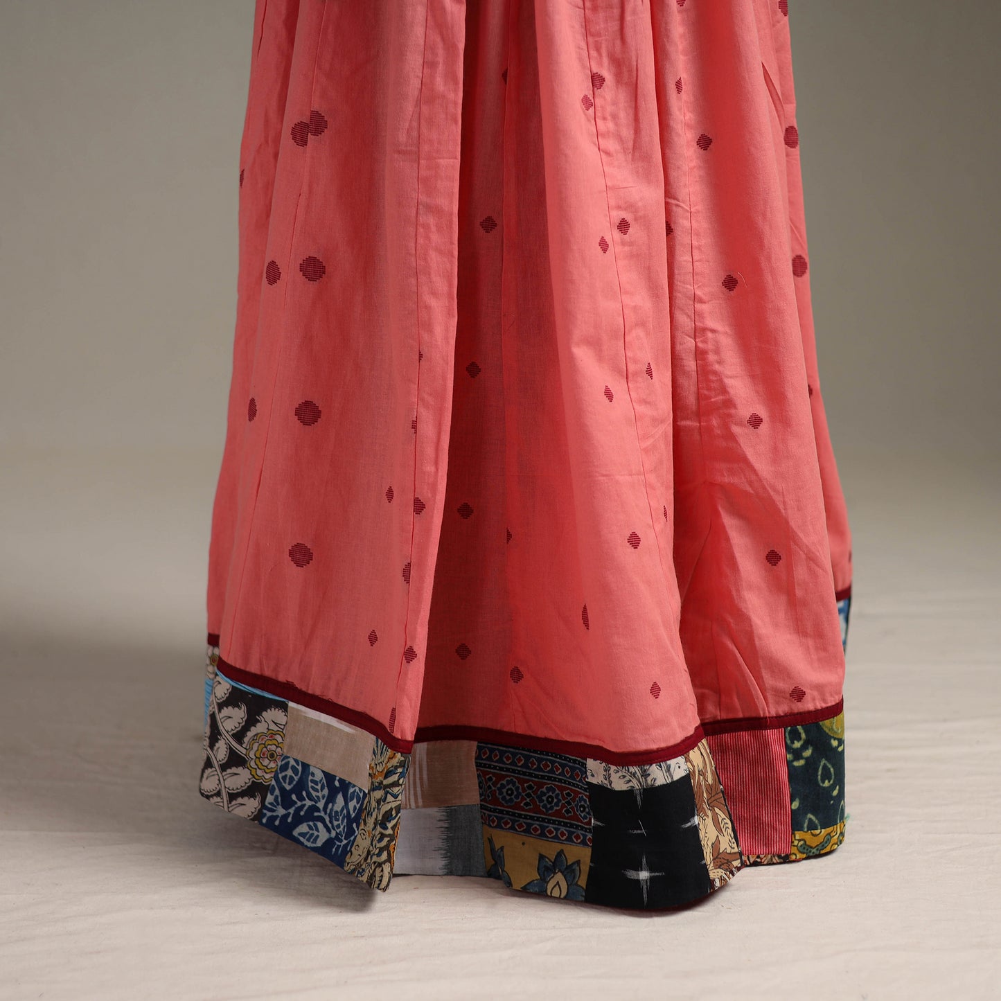 Jacquard 24 Kali Patchwork Cotton Long Skirt 14