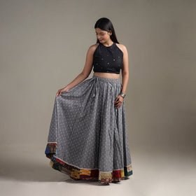 Jacquard 24 Kali Patchwork Cotton Long Skirt 15