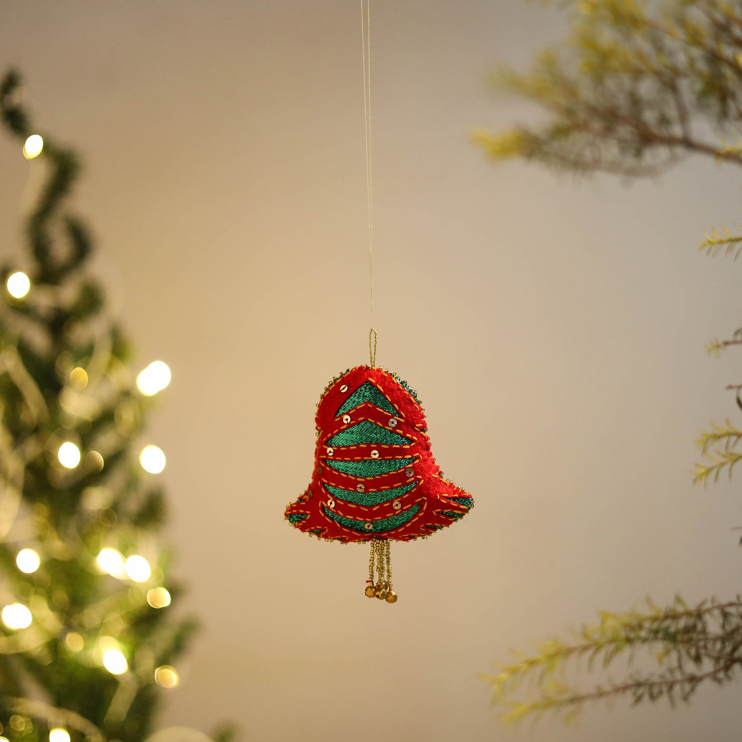 Bell Felt Ornament - Handmade Christmas Decor 33