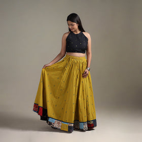 Jacquard 24 Kali Patchwork Cotton Long Skirt 30