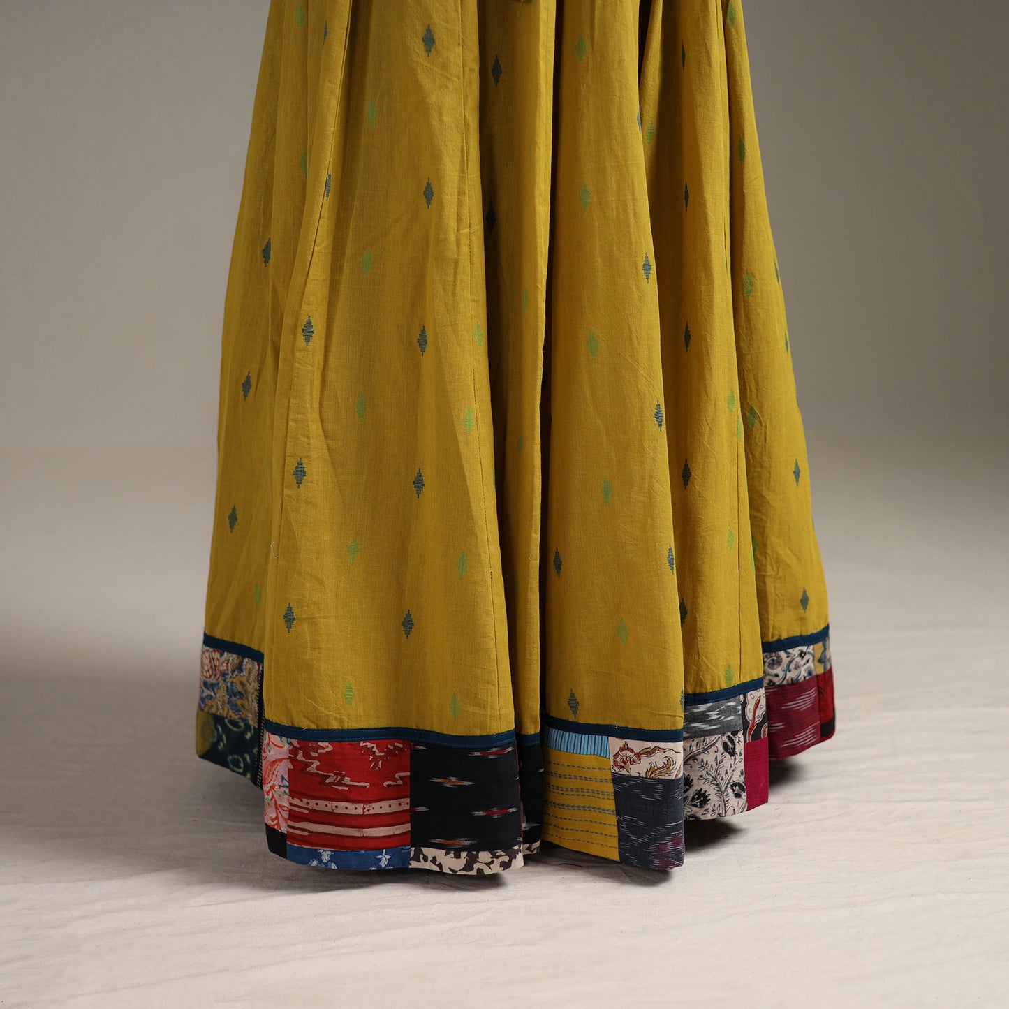 Jacquard 24 Kali Patchwork Cotton Long Skirt 30