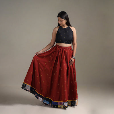 Jacquard 24 Kali Patchwork Cotton Long Skirt 29