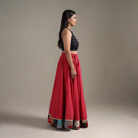 Jacquard 24 Kali Patchwork Cotton Long Skirt 16