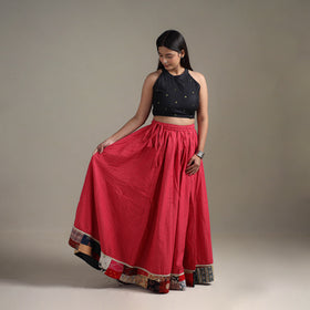 Jacquard 24 Kali Patchwork Cotton Long Skirt 16