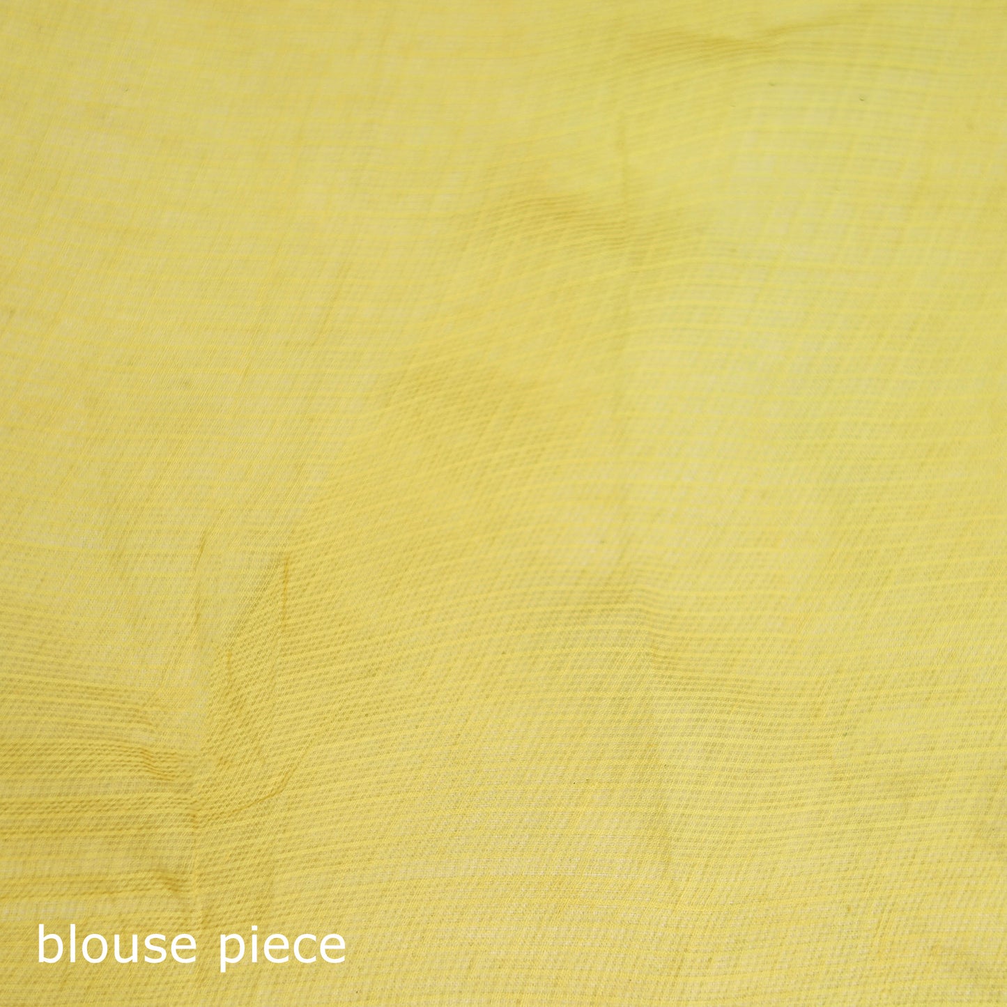 Yellow - Nazaakat Kota Doria Cotton Plain Saree with Blouse & Jewellery Set 51
