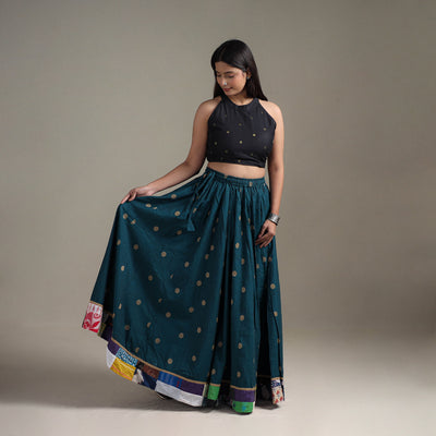 Jacquard 24 Kali Patchwork Cotton Long Skirt 17