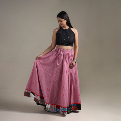 Jacquard 24 Kali Patchwork Cotton Long Skirt 18