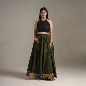 Jacquard 24 Kali Patchwork Cotton Long Skirt 19