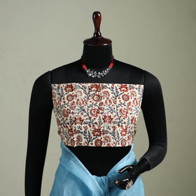 Blue - Nazaakat Kota Doria Cotton Plain Saree with Blouse & Jewellery Set 53