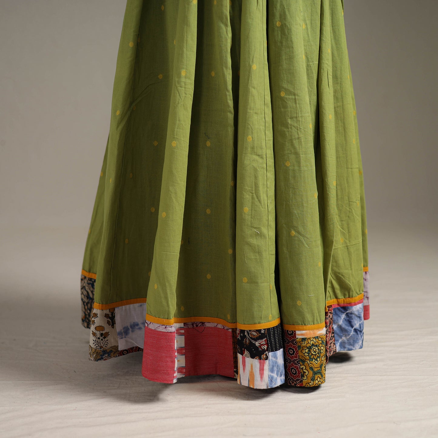 Jacquard 24 Kali Patchwork Cotton Long Skirt 20