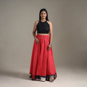 Jacquard 24 Kali Patchwork Cotton Long Skirt 21