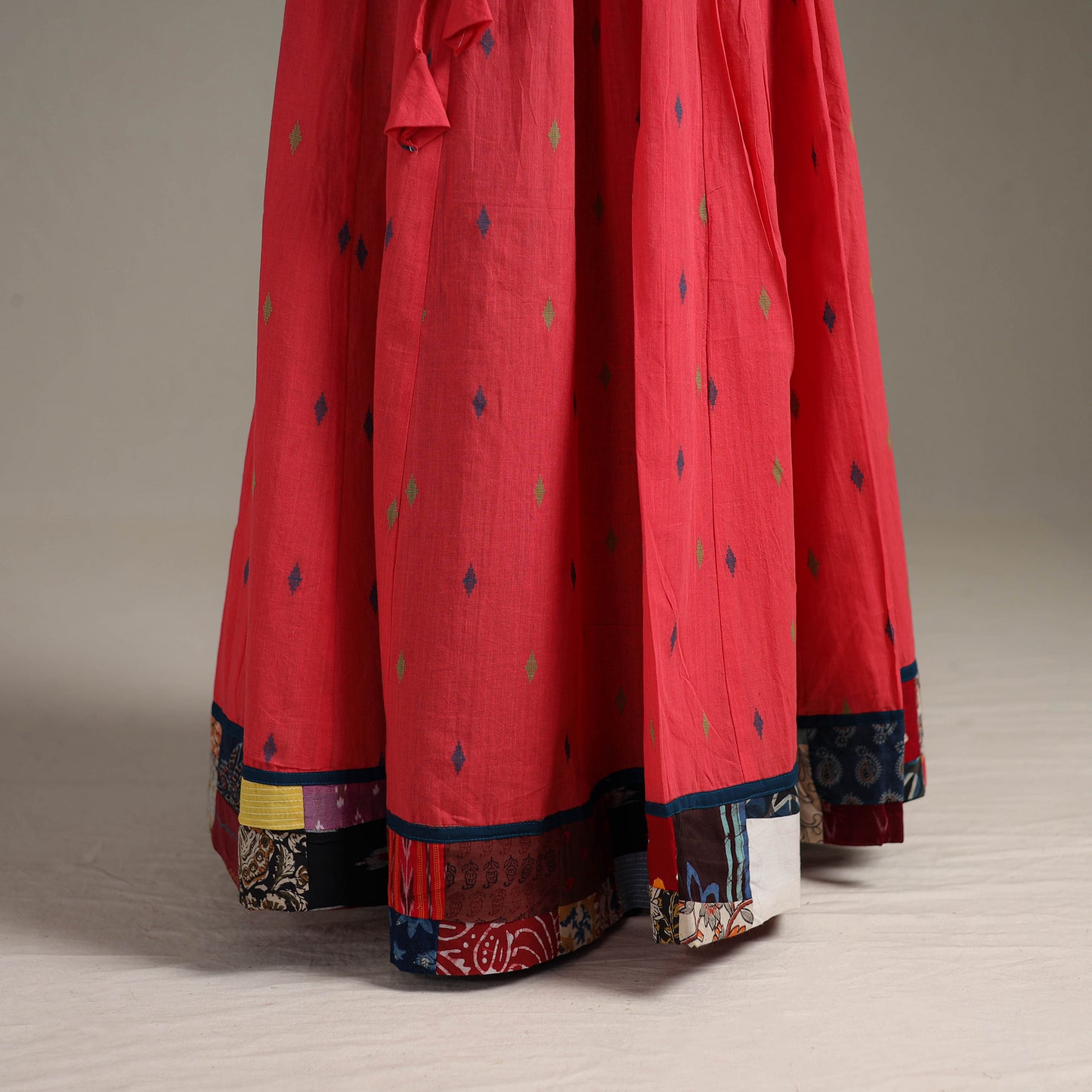Jacquard 24 Kali Patchwork Cotton Long Skirt 21