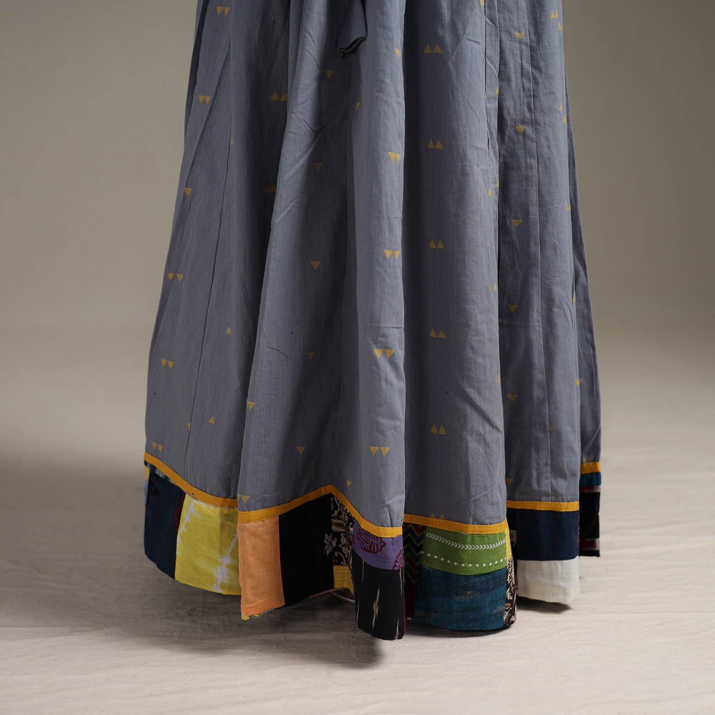 Jacquard 24 Kali Patchwork Cotton Long Skirt 22