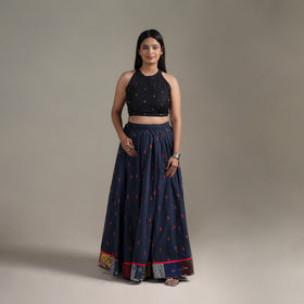 Jacquard 24 Kali Patchwork Cotton Long Skirt 23