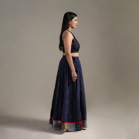 Jacquard 24 Kali Patchwork Cotton Long Skirt 23