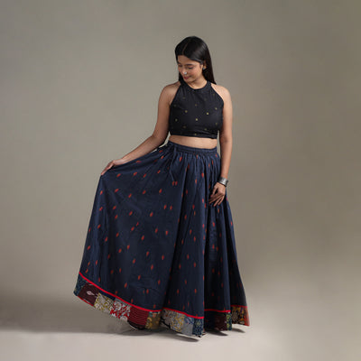 Jacquard 24 Kali Patchwork Cotton Long Skirt 23