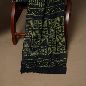 Green - 3pc cotton kutch batik dress material 11