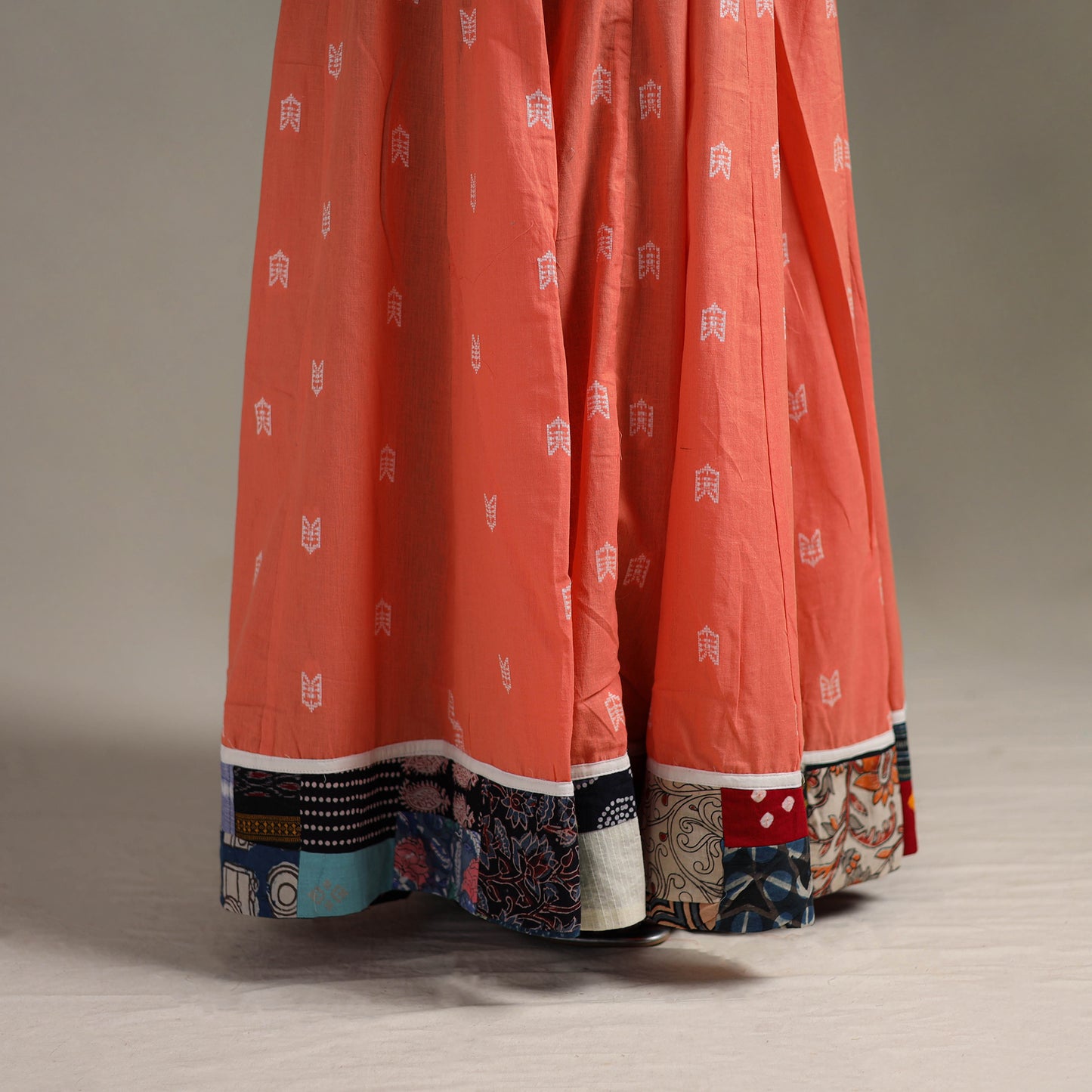Jacquard 24 Kali Patchwork Cotton Long Skirt 24
