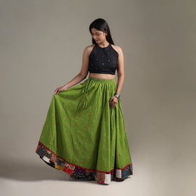 Jacquard 24 Kali Patchwork Cotton Long Skirt 25