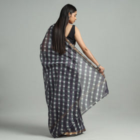 Buy Leheriya Tie-Dye Mothra Chanderi Silk Saree with Zari Border 45 Online l iTokri.com