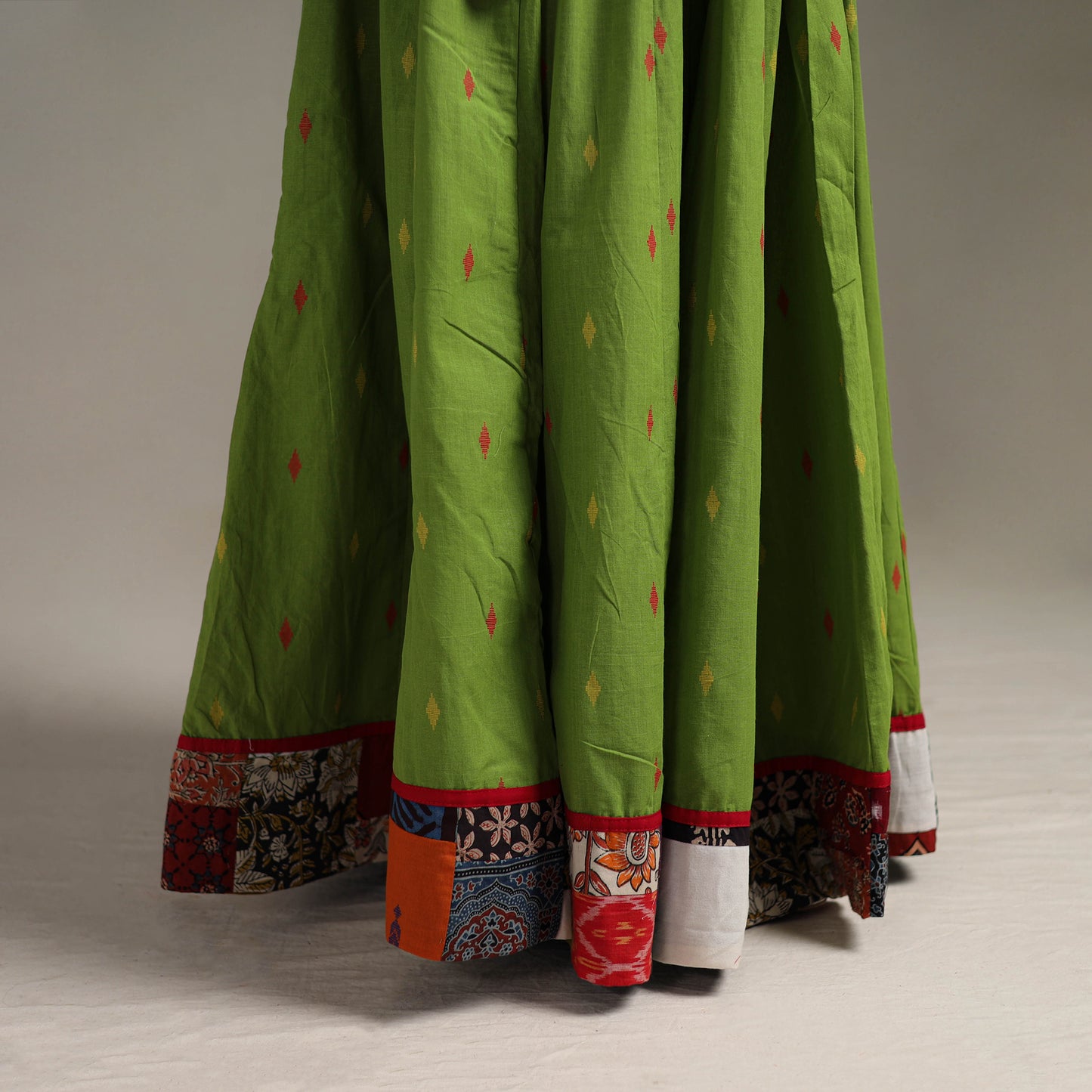 Jacquard 24 Kali Patchwork Cotton Long Skirt 25