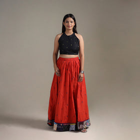 Jacquard 24 Kali Patchwork Cotton Long Skirt 31