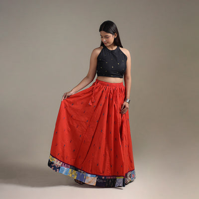 Jacquard 24 Kali Patchwork Cotton Long Skirt 31