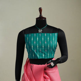 Pink - Nazaakat Kota Doria Cotton Plain Saree with Blouse & Jewellery Set 59