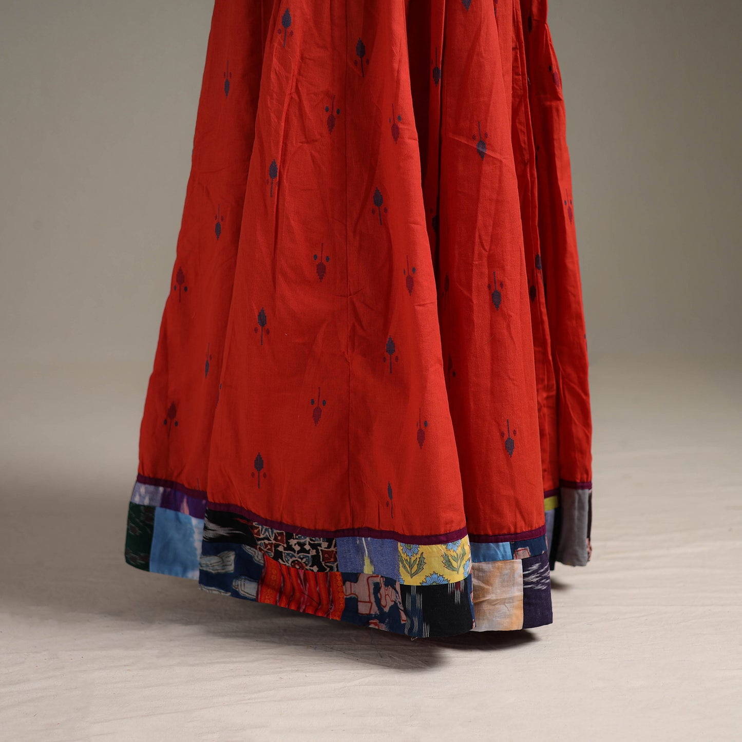 Jacquard 24 Kali Patchwork Cotton Long Skirt 31