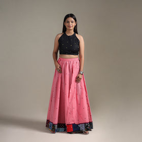Jacquard 24 Kali Patchwork Cotton Long Skirt 33