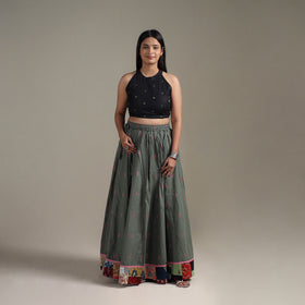 Jacquard 24 Kali Patchwork Cotton Long Skirt 34