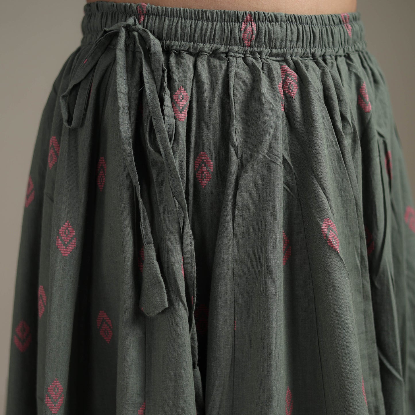 Jacquard 24 Kali Patchwork Cotton Long Skirt 34