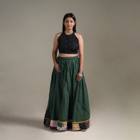Jacquard 24 Kali Patchwork Cotton Long Skirt 35