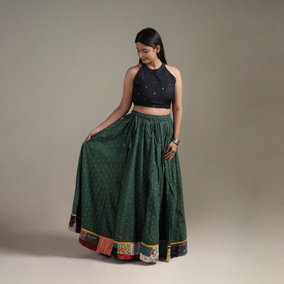 Jacquard 24 Kali Patchwork Cotton Long Skirt 35