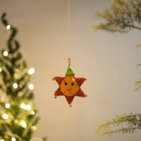 Star Felt Ornament -  Handmade Christmas Decor 59