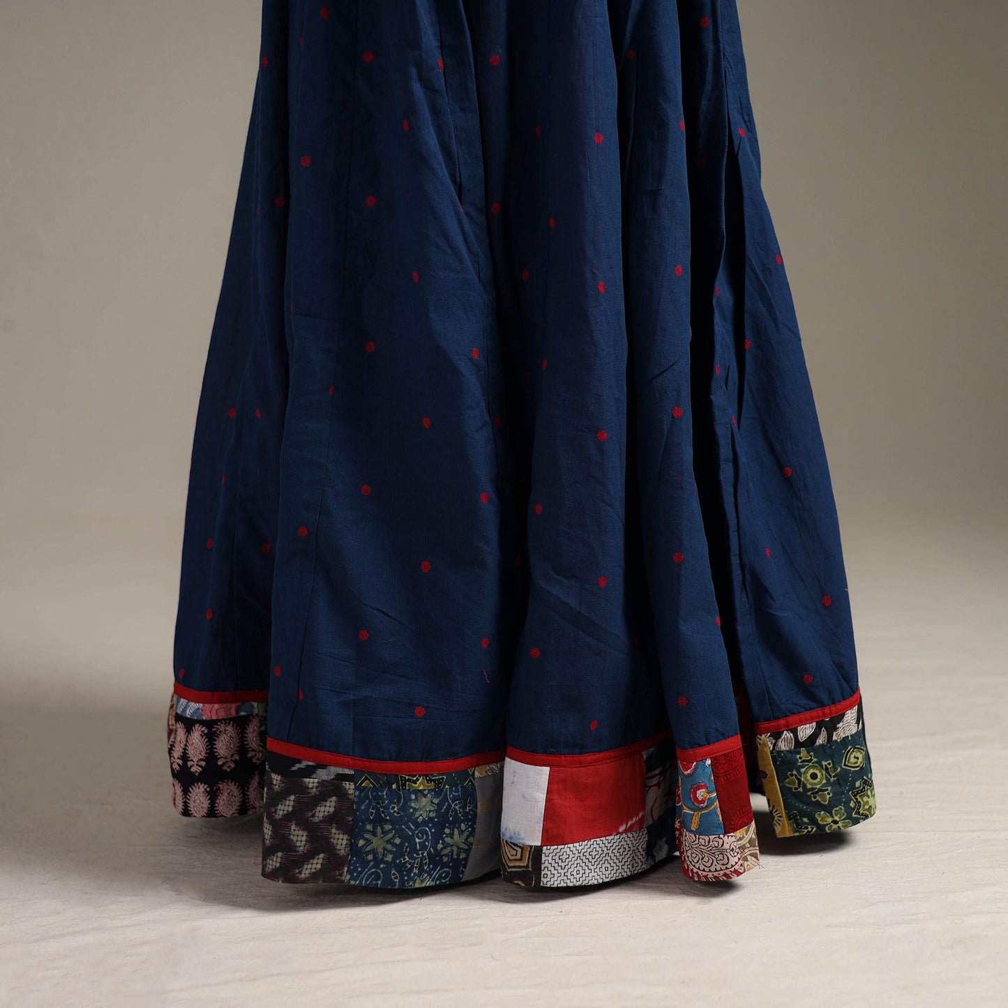 Jacquard 24 Kali Patchwork Cotton Long Skirt 36