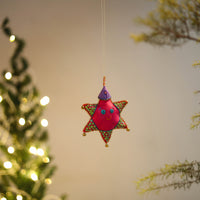 Star Felt Ornament -  Handmade Christmas Decor 63