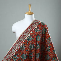 Block Printed Cotton Kalamkari Bagru Fabric 18