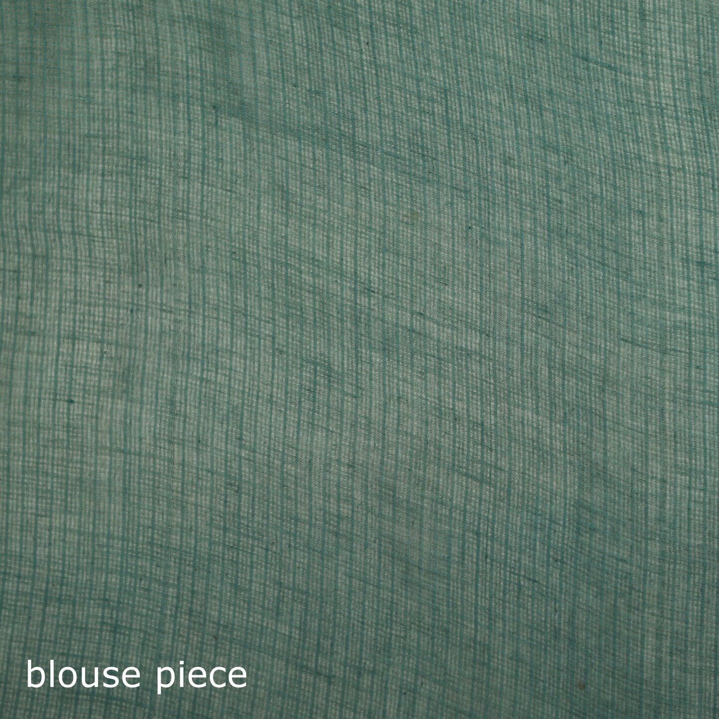 Green - Nazaakat Kota Doria Cotton Plain Saree with Blouse & Jewellery Set 65