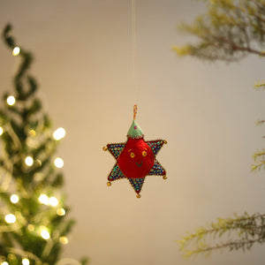 Star Felt Ornament -  Handmade Christmas Decor 69