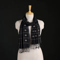Phulia Jamdani Pure Handloom Cotton Stole with Tassels 10