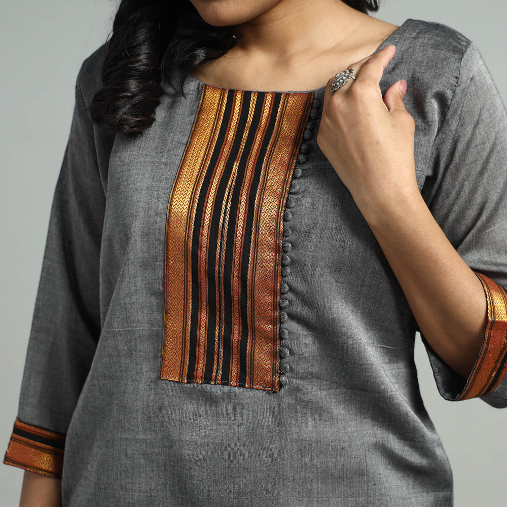 Dharwad Kurta with Palazzo & Dupatta Set
