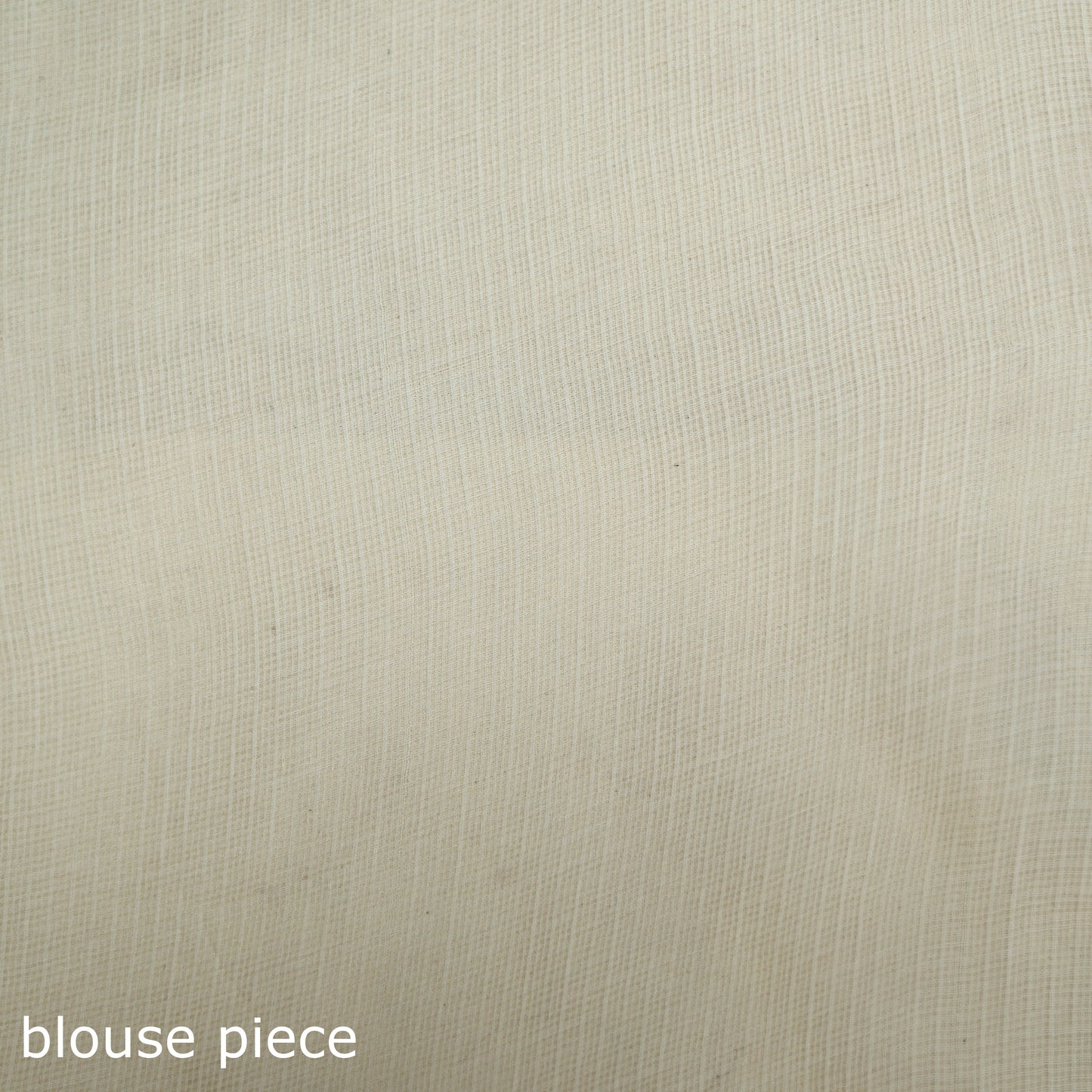 Beige - Nazaakat Kota Doria Cotton Plain Saree with Blouse & Jewellery Set 69