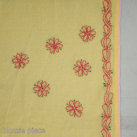 Buy Lucknow Chikankari Hand Embroidery Cotton Saree 57 Online l iTokri.com
