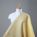  Yellow Handloom Pure Linen Bhagalpuri Fabric 